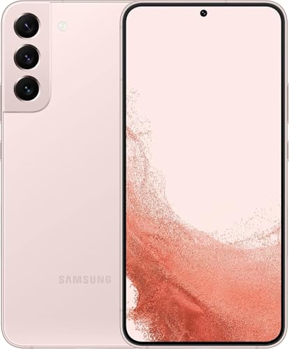 SAMSUNG Galaxy S22  Plus 5G  US Version  128GB  Pink Gold   Unlocked  Renewed 