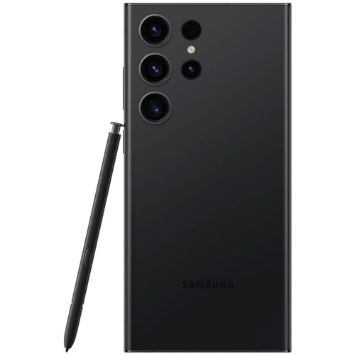 SAMSUNG Galaxy S23 Ultra 5G US Version 256GB Phantom Black Unlocked Renewed
