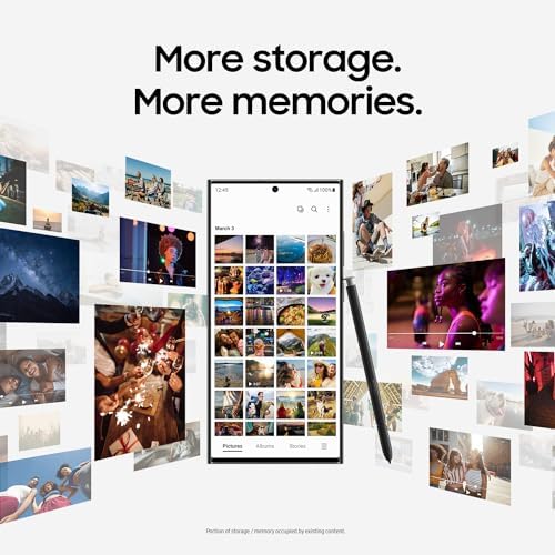 SAMSUNG Galaxy S23 Ultra Series AI Phone  Unlocked Android Smartphone  256GB Storage  8GB RAM  200MP Camera  Night Mode  Long Battery Life  S Pen  US Version  2023  Phantom Black