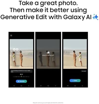 SAMSUNG Galaxy S23 Ultra Series AI Phone  Unlocked Android Smartphone  256GB Storage  8GB RAM  200MP Camera  Night Mode  Long Battery Life  S Pen  US Version  2023  Phantom Black