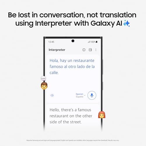 SAMSUNG Galaxy S23 Ultra Series AI Phone  Unlocked Android Smartphone  256GB Storage  8GB RAM  200MP Camera  Night Mode  Long Battery Life  S Pen  US Version  2023  Phantom Black