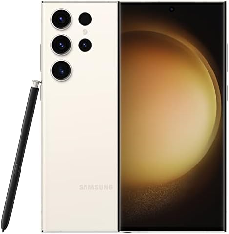 SAMSUNG Galaxy S23 Ultra Series AI Phone  Unlocked Android Smartphone  256GB Storage  8GB RAM  200MP Camera  Night Mode  Long Battery Life  S Pen  US Version  2023  Phantom Black