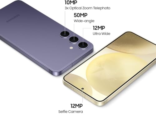 SAMSUNG Galaxy S24 5G 256GB Factory Unlocked   Onyx Black  Renewed 