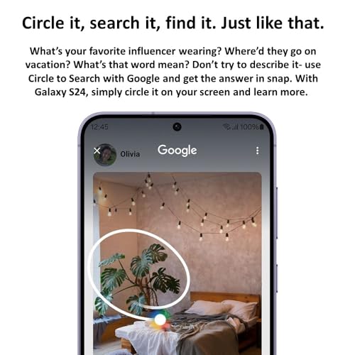 SAMSUNG Galaxy S24 5G 256GB Factory Unlocked   Onyx Black  Renewed 