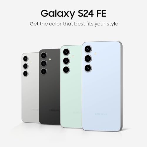 SAMSUNG Galaxy S24 FE Factory Unlocked 128GB SM S721U1   Mint  Renewed 