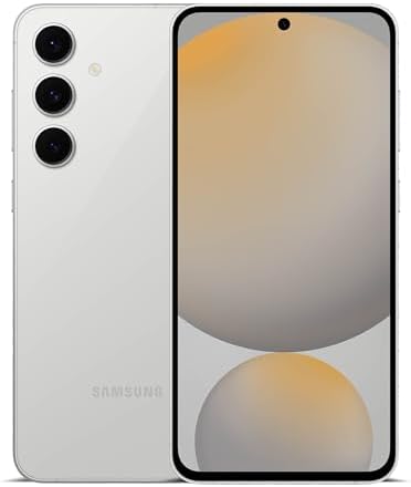 SAMSUNG Galaxy S24 FE AI Phone  128GB Fully Unlocked Android Smartphone  High Res 50MP Camera  Long Battery Life  Brighter Display Screen  US Version  2024  Graphite  Renewed 