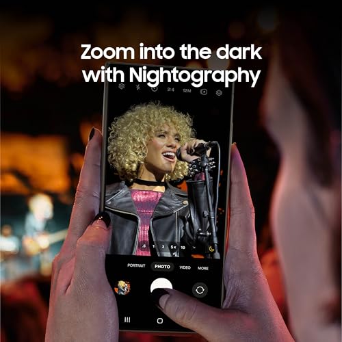 SAMSUNG Galaxy S24 Ultra 5G  US Version  512GB  Titanium Black   Unlocked  Renewed 