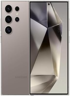 SAMSUNG Galaxy S24 Ultra 5G, US Version, 512GB, Titanium Gray - Unlocked (Renewed)