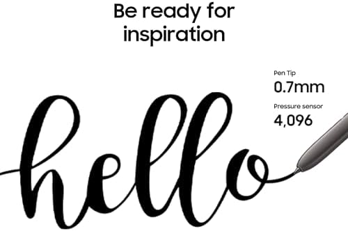 SAMSUNG Galaxy S24 Ultra S Pen Replacement  0 7mm Fine Tip for Precision  Air Command Touch Free Control  US Version  EJ PS928BJEGUS  Light Gray