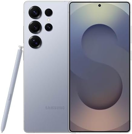 SAMSUNG Galaxy S25 Ultra  256GB Smartphone  Unlocked Android  AI Night Mode Camera  Snapdragon 8 Elite Fast Processor  5000mAh Battery  Built in S Pen  2025  US 1 Yr Warranty  Titanium Whitesilver