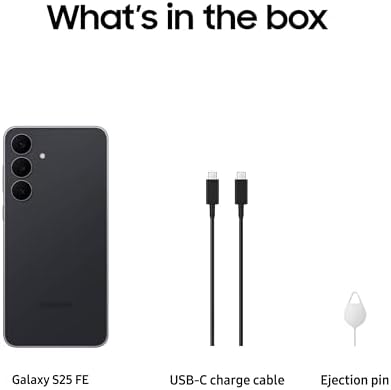 SAMSUNG Galaxy S25 Ultra  256GB Smartphone  Unlocked Android  AI Night Mode Camera  Snapdragon 8 Elite Fast Processor  5000mAh Battery  Built in S Pen  2025  US 1 Yr Warranty  Titanium Whitesilver