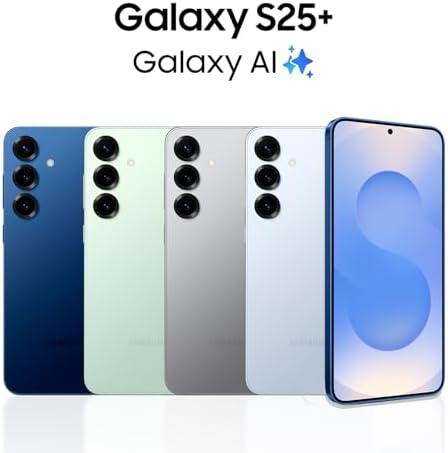 SAMSUNG Galaxy S25  Cell Phone  256GB AI Smartphone  Unlocked Android  AI Camera  Fast Processor  ProScaler Display  Long Battery Life  2025  Mint  Renewed 