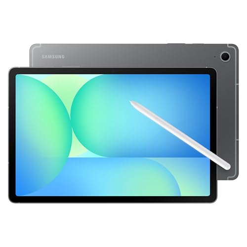 SAMSUNG Galaxy Tab S10 FE 128GB WiFi Android Tablet  Large Display  Long Battery Life  Exynos 1580 Processor  IP68 Water Resistant  90 Hz Refresh  S Pen for Note Taking  US Version  Gray