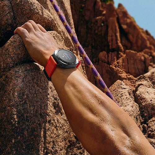 SAMSUNG Galaxy Watch Ultra 47mm LTE AI Smartwatch w/Energy Score  Wellness Tips  Heart Rate Tracking  Sleep Monitor  Fitness Tracker  GPS  2024 Titanium Silver  Renewed 