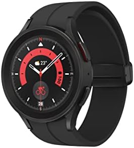 SAMSUNG Galaxy Watch 5 Pro 45mm Bluetooth Smartwatch w/Body  Health  Fitness and Sleep Tracker  Black  Renewed 