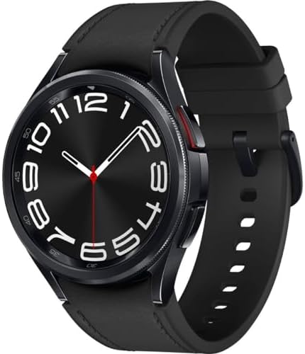 SAMSUNG Galaxy Watch 6 Classic 47mm LTE Smartwatch  Rotating Bezel  Fitness Tracker  Personalized HR Zones  Advanced Sleep Coaching  Heart Monitor  BIA Sensor for Health Insights  US  Silver  Renewed
