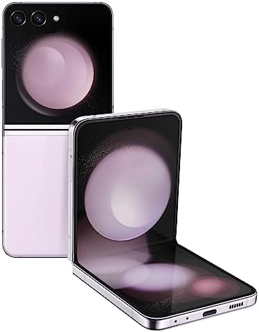 SAMSUNG Galaxy Z Flip 5 5G  US Version  256GB  Graphite   Unlocked  Renewed 