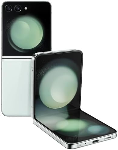 SAMSUNG Galaxy Z Flip 5 5G  US Version  256GB  Graphite   Unlocked  Renewed 