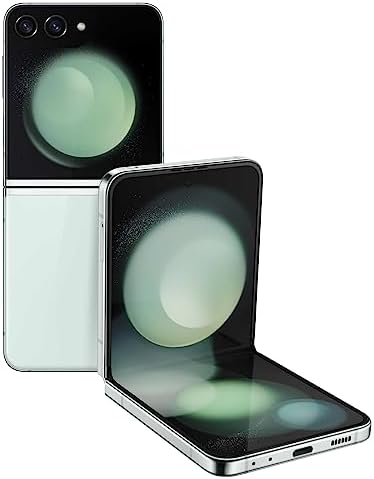 SAMSUNG Galaxy Z Flip 5 5G  US Version  256GB  Graphite   Unlocked  Renewed 