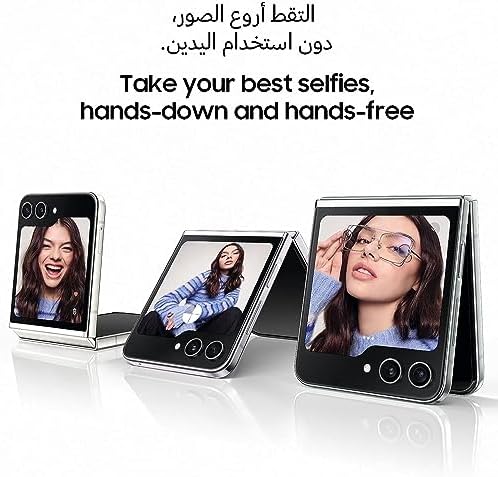 SAMSUNG Galaxy Z Flip 5 5G  US Version  256GB  Graphite   Unlocked  Renewed 