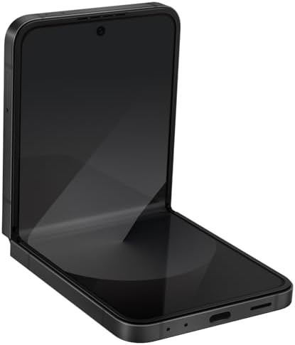 SAMSUNG Galaxy Z Flip6 SM F741U1 Unlocked 256GB Crafted Black  Renewed 