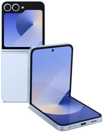 SAMSUNG Galaxy Z Flip 6 5G  US Version  512GB  Blue   Unlocked  Renewed