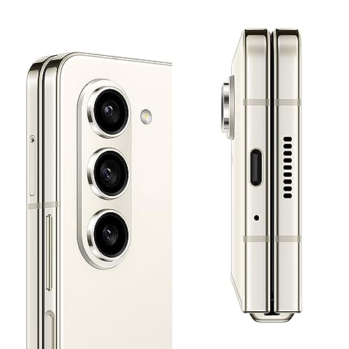 SAMSUNG Galaxy Z Fold 5 5G US Version  512GB  Cream   Unlocked  Renewed 