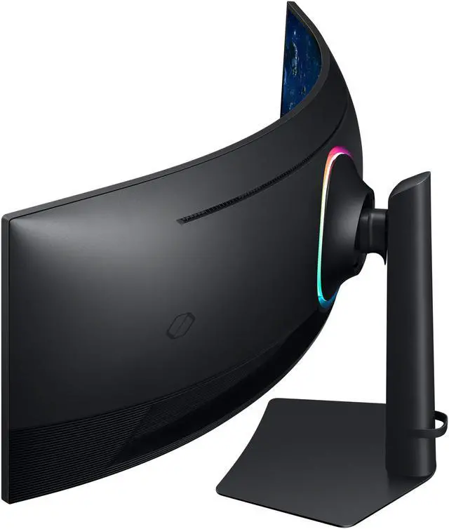 SAMSUNG Odyssey G9 49" DUAL QHD 2K 1440P 240Hz AMD FreeSync Premium Pro 1ms HDR1000 PBP PIP Curved Gaming Computer Monitor with Height Adjustable  Swivel & Tilt Stand LS49CG954ENXZA