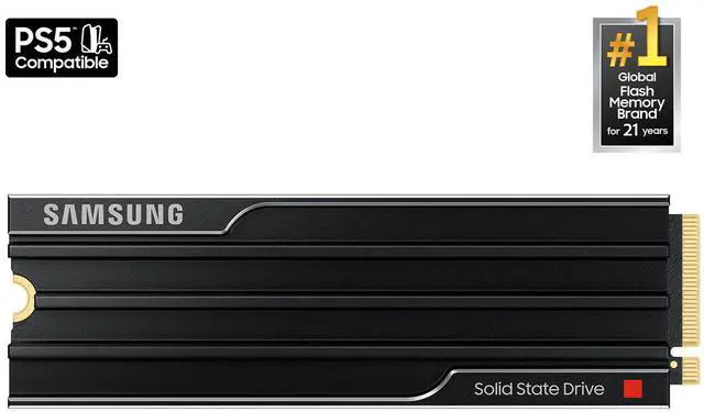 SAMSUNG SSD 9100 PRO with Heatsink 2TB  PCIe 5 0x4 M 2 2280  Seq  Read Speeds Up to 14 800/13 400 MB/s  Best for AI Computing  Gaming  and Heavy Duty Workstations  MZ  VAP2T0CW