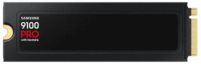 SAMSUNG SSD 9100 PRO with Heatsink 2TB  PCIe 5 0x4 M 2 2280  Seq  Read Speeds Up to 14 800/13 400 MB/s  Best for AI Computing  Gaming  and Heavy Duty Workstations  MZ  VAP2T0CW