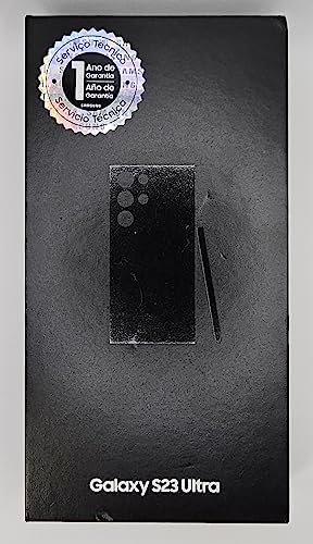SAMSUNG Samsung Galaxy S23 Ultra 5G  SM S918B/DS  Dual SIM 256GB/ 8GB RAM  GSM Unlocked International Version   Phantom Black