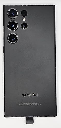 SAMSUNG Samsung Galaxy S23 Ultra 5G  SM S918B/DS  Dual SIM 256GB/ 8GB RAM  GSM Unlocked International Version   Phantom Black