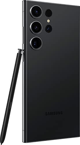SAMSUNG Samsung Galaxy S23 Ultra 5G  SM S918B/DS  Dual SIM 256GB/ 8GB RAM  GSM Unlocked International Version   Phantom Black