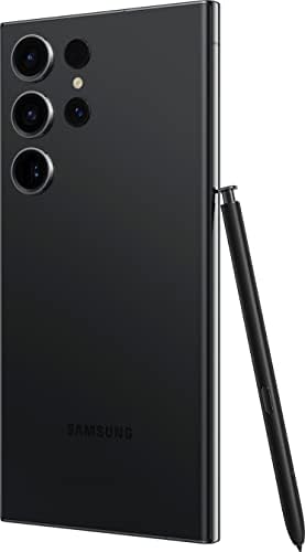 SAMSUNG Samsung Galaxy S23 Ultra 5G  SM S918B/DS  Dual SIM 256GB/ 8GB RAM  GSM Unlocked International Version   Phantom Black