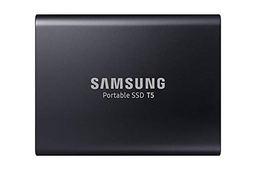 SAMSUNG T5 Portable SSD 2TB   Up to 540MB/s   USB 3 1 External Solid State Drive  Black  MU PA2T0B/AM