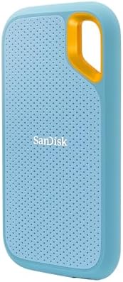 SANDISK 4TB Extreme Portable SSD  Old Model    Up to 1050MB/s  USB C  USB 3 2 Gen 2  IP65 Water and Dust Resistance  Updated Firmware   External Solid State Drive   SDSSDE61 4T00 G25
