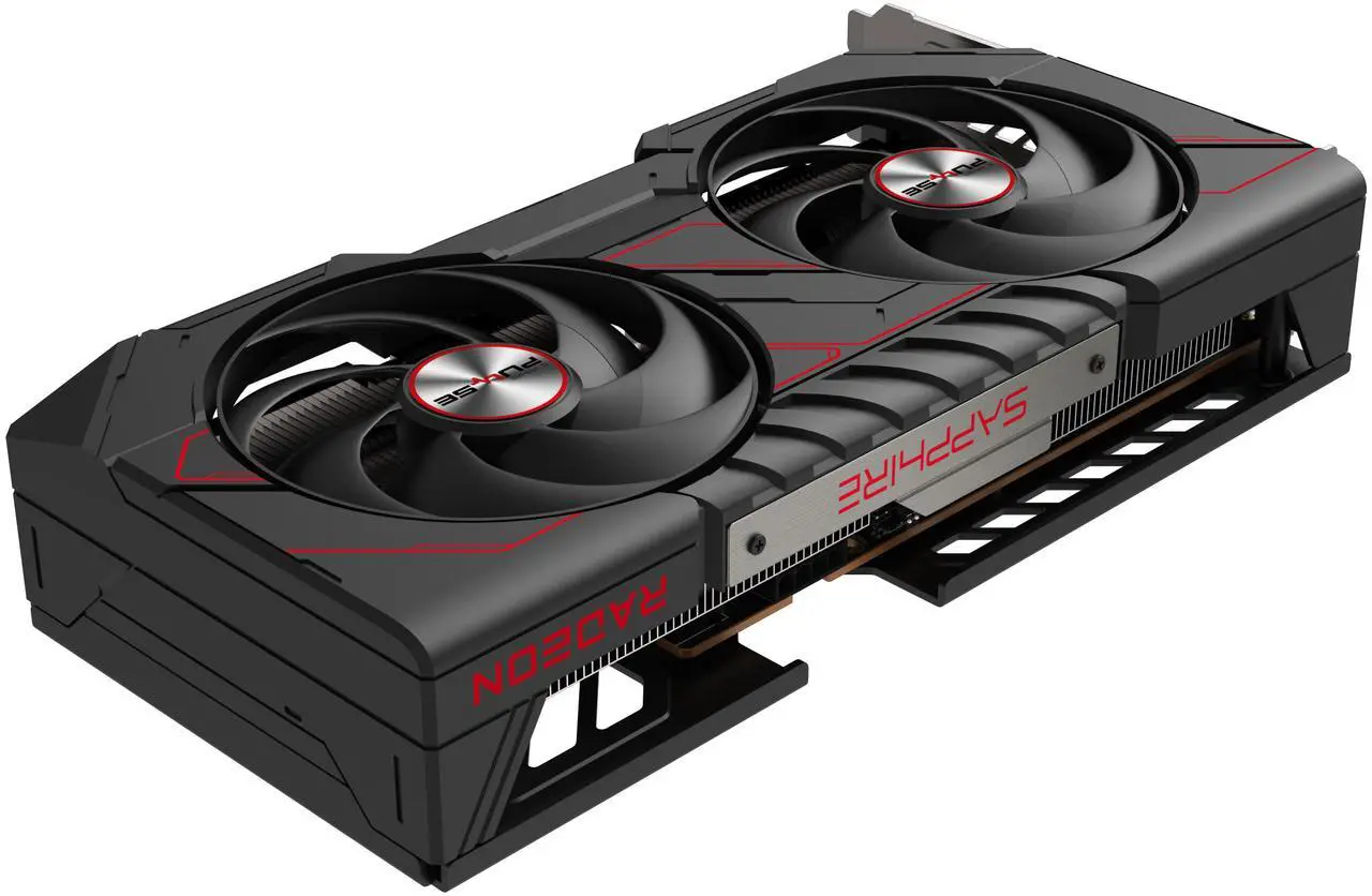 SAPPHIRE PULSE Radeon RX 9060 XT 16GB GDDR6 PCI Express 5 0 x16 ATX Graphics Card 11350 03 20G