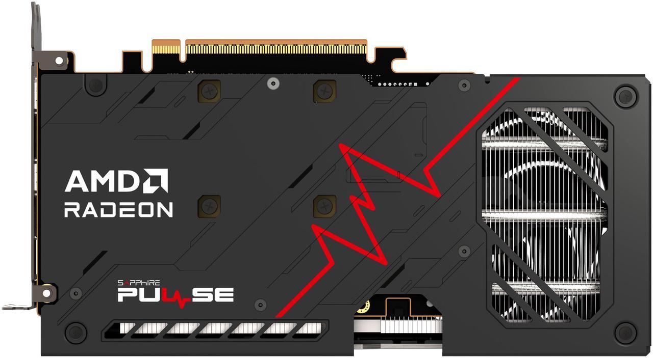 SAPPHIRE PULSE Radeon RX 9060 XT 16GB GDDR6 PCI Express 5 0 x16 ATX Graphics Card 11350 03 20G