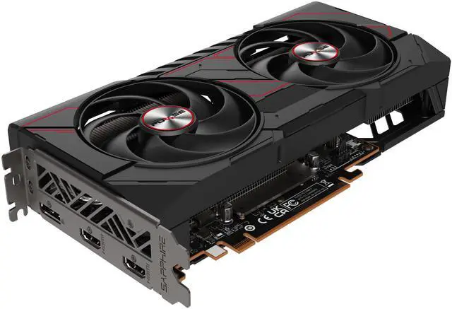 SAPPHIRE PULSE Radeon RX 9060 XT 16GB GDDR6 PCI Express 5 0 x16 ATX Graphics Card 11350 03 20G