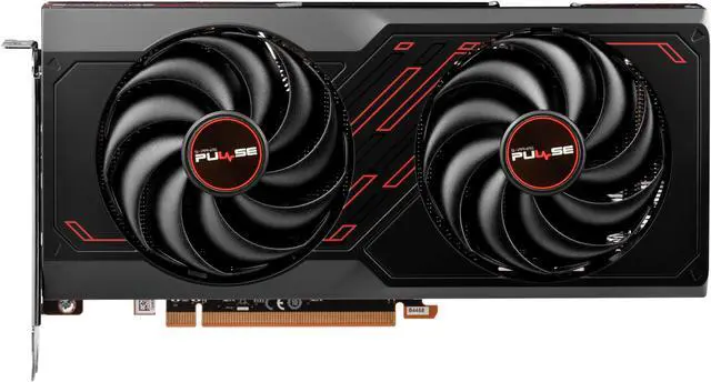SAPPHIRE PULSE Radeon RX 7600 8GB GDDR6 PCI Express 4 0 x8 ATX Graphics Card 11324 01 20G