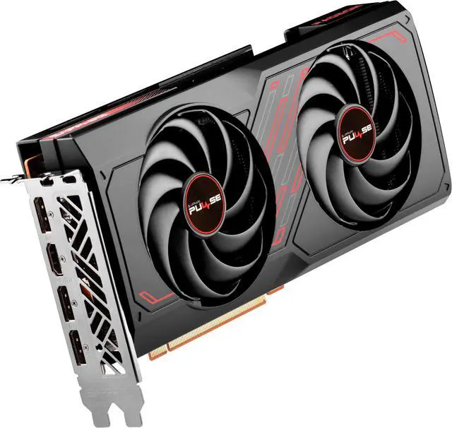 SAPPHIRE PULSE Radeon RX 7600 8GB GDDR6 PCI Express 4 0 x8 ATX Graphics Card 11324 01 20G