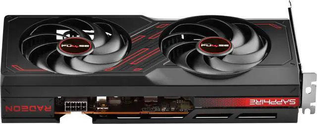 SAPPHIRE PULSE Radeon RX 7600 8GB GDDR6 PCI Express 4 0 x8 ATX Graphics Card 11324 01 20G