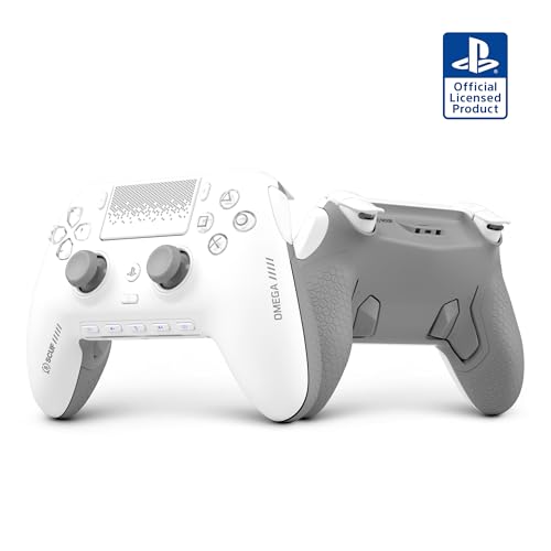 SCUF OMEGA PS5 Wireless Performance Controller – Officially Licensed, 11 Custom Inputs, Instant Triggers, Low Latency, TMR Durable Thumbsticks – Windows PC Compatible – Black