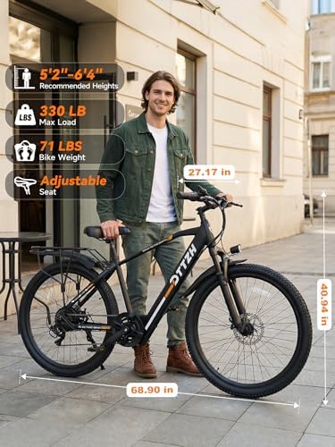 SD26 Electric Bike for Adult with NFC Unlock  25MPH Peak 750W Ebike with 48V 13Ah & 60 Miles Max Range  26 Commuter E MTB for Men Women  UL 2849 Certified