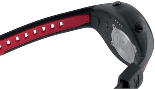 SEAC Action HR  High Resistance Dive Computer with Scuba and Freediving Mode  Dive Logbook  Dive Planner  Safety Alarms  HR Black/Red