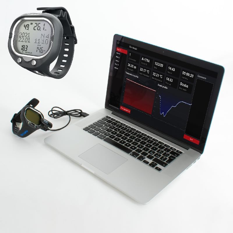 SEAC Screen Dive Wrist Computer Available in 3 Different Modes  Scuba  Freediving  and Gauge 