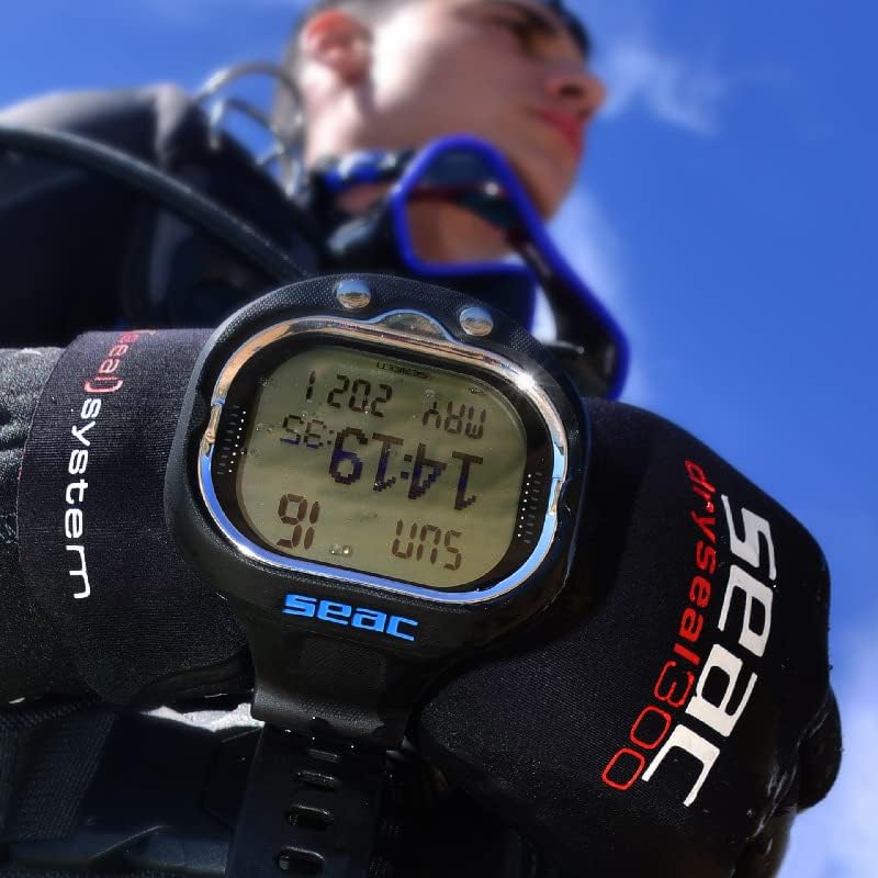SEAC Screen Dive Wrist Computer Available in 3 Different Modes  Scuba  Freediving  and Gauge 