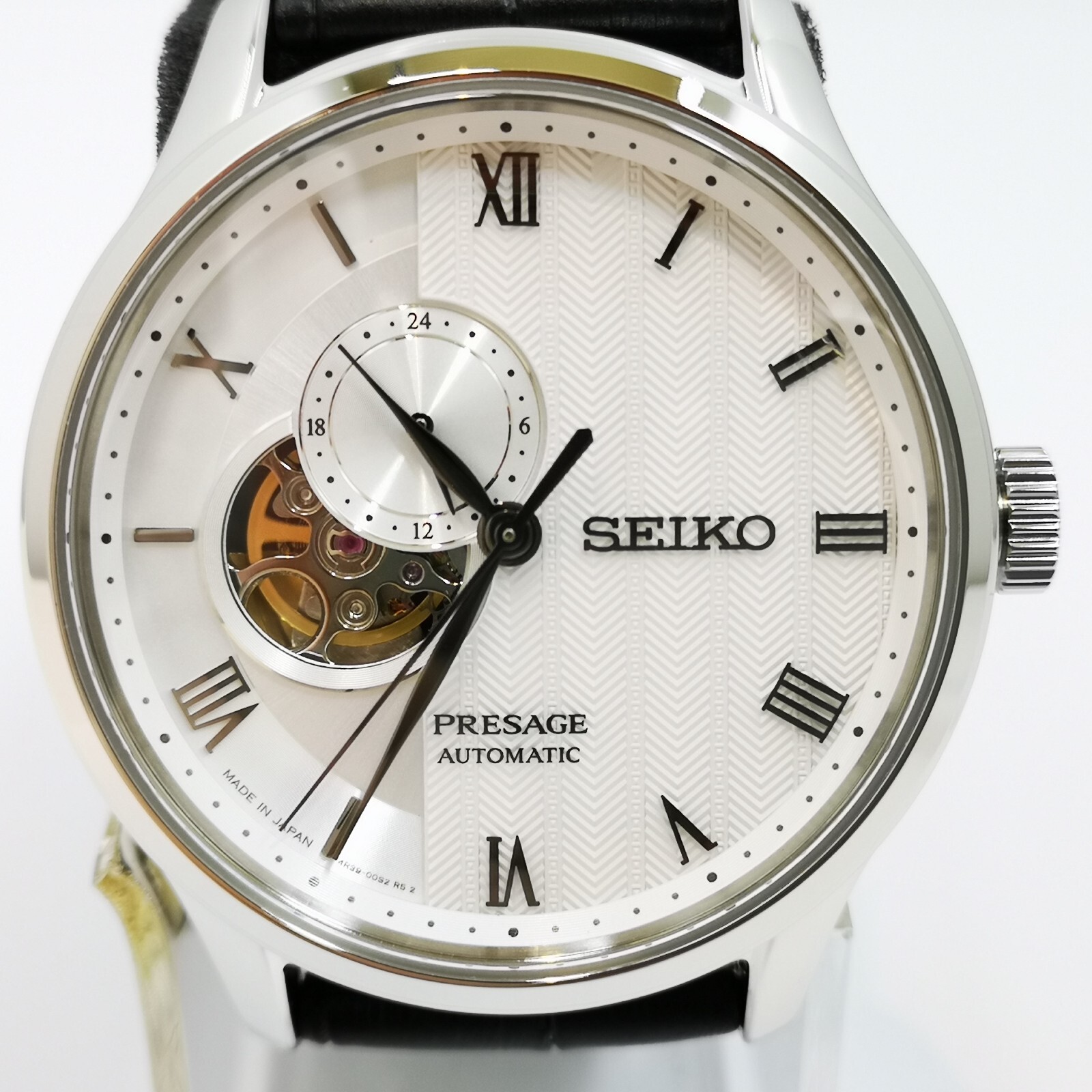 SEIKO PRESAGE BASIC SARY095 White Automatic Mechanical Men s Watch New in Box