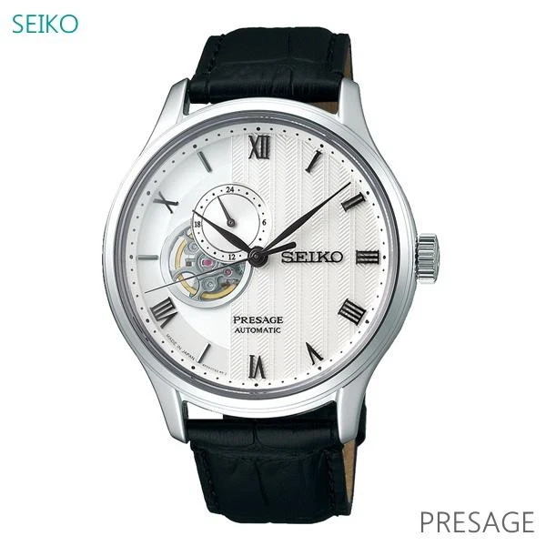 SEIKO PRESAGE BASIC SARY095 White Automatic Mechanical Men s Watch New
