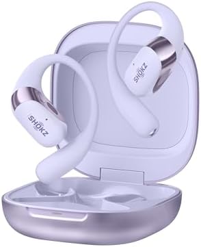 SHOKZ NEW OpenFit 2  Open Ear Headphones  Dolby Audio Enabled  Comfortable Earbuds with Soft Ear Hooks  48H Playtime  IP55 Water Resistant  USB C Fast Charging  Wireless Charging  Carrying Bag  Black